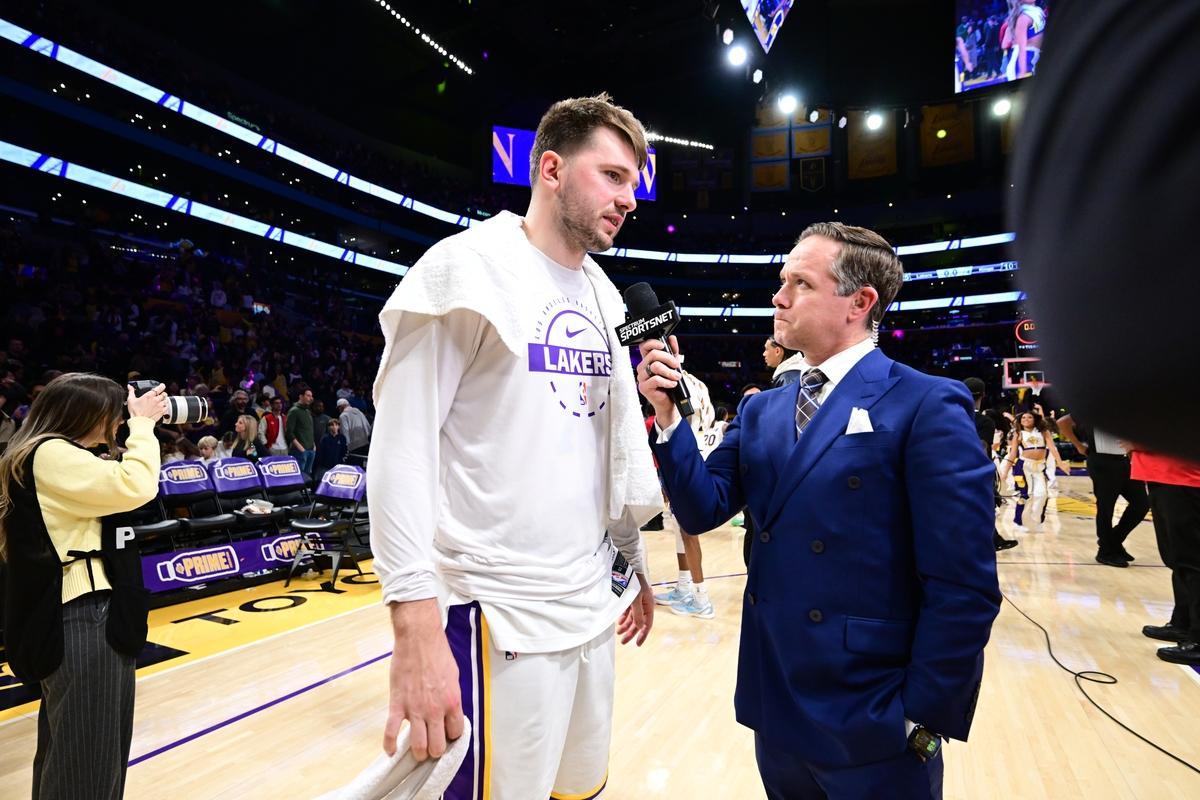 开云电竞苹果版-39分难救主！东契奇独木难支的背后，是湖人防线的全面崩塌